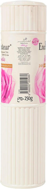 Enchanteur Romantic Perfumed Talc: Luxurious Rose & Jasmine Scent